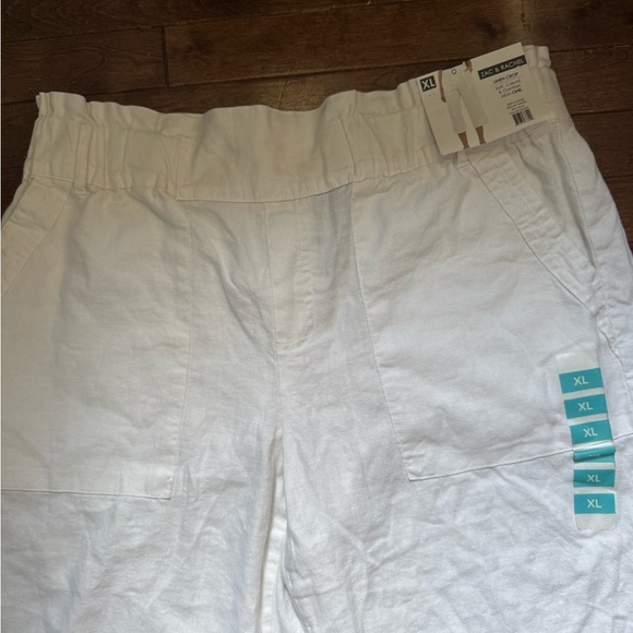 Zac & Rachel NWT Wide Leg Pants in Cream - Picture 11 of 13